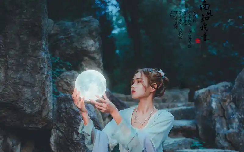 古风宫装少女高清桌面壁纸-美女壁纸-壁纸下载-美桌网