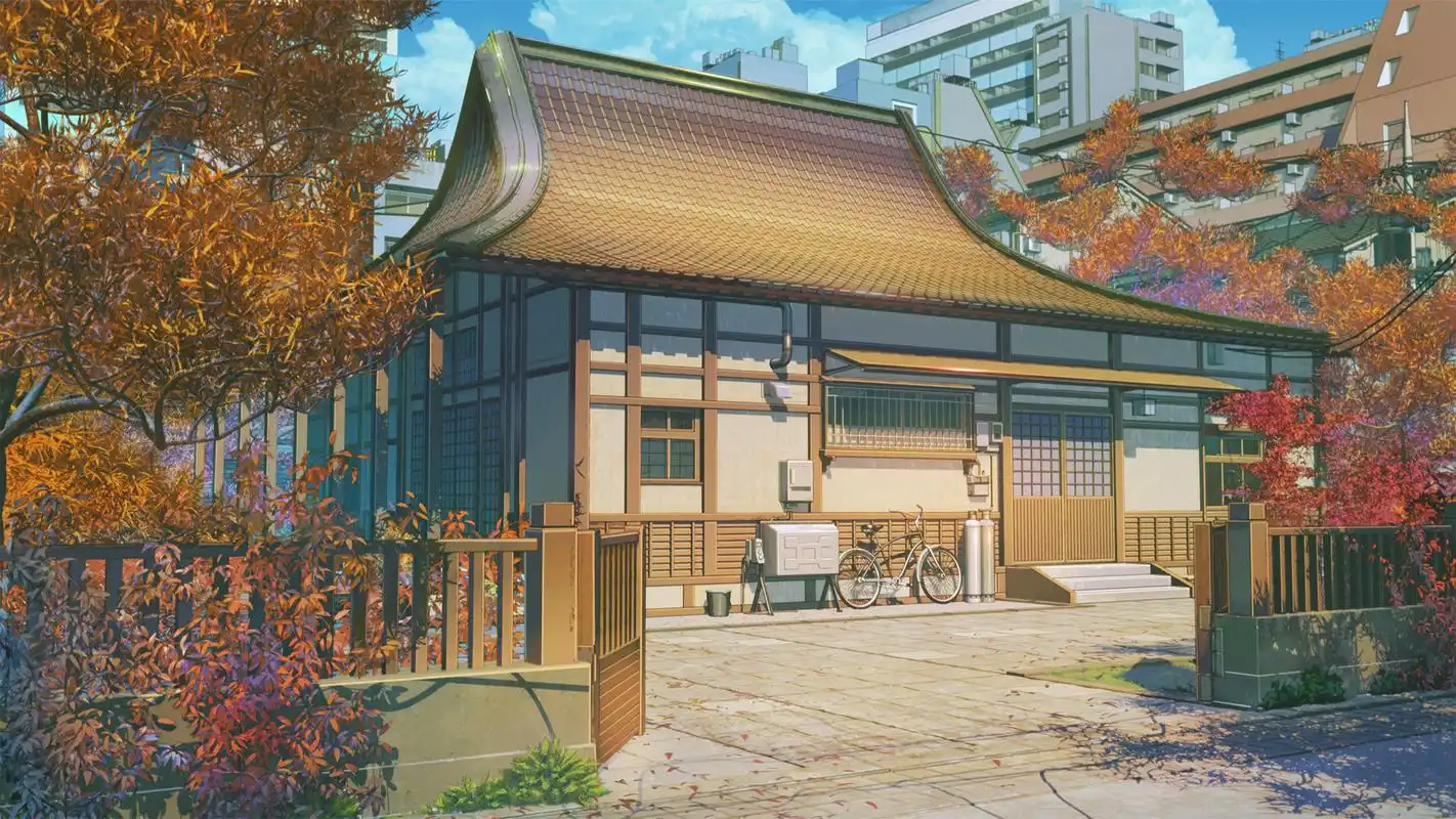 唯美治愈动漫风景高清桌面壁纸