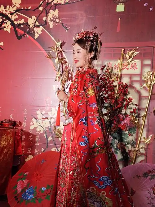 冯爱萍‖宋阳,陈婷的中式婚礼,传承国粹精华