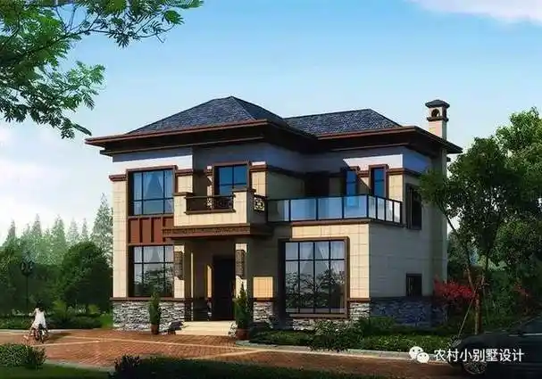 12套二层小面积农村自建房别墅你更喜欢哪款二层农村自建房别墅