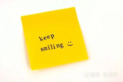 发布它保持微笑