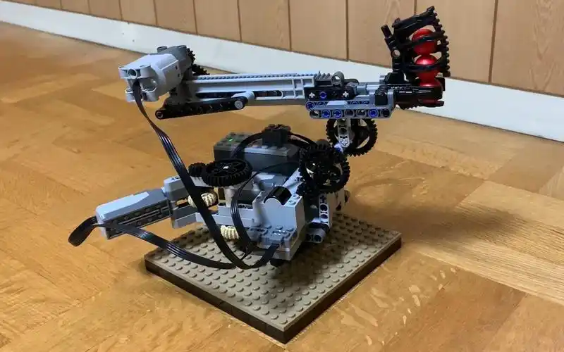 乐高机械抽插炮