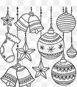 用品简笔画圣诞节叶子简笔画圣诞花环简笔画圣诞节挂饰简笔画简笔画