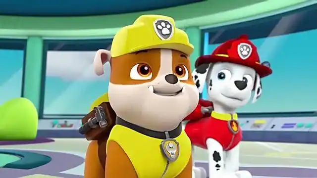 汪汪队救助被困桥上的市长