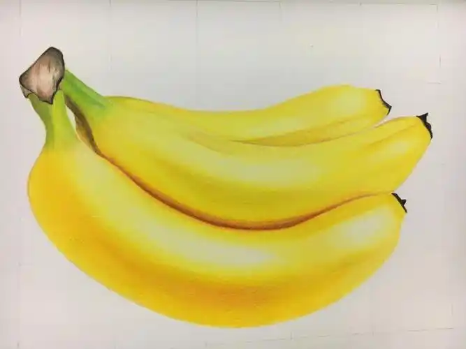 彩铅手绘  #彩铅画  #香蕉