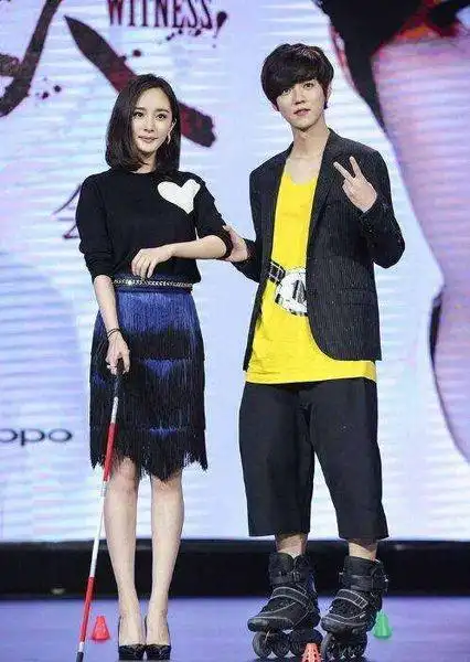 鹿晗身高1米78,和女明星报1米68是不是一个意思?