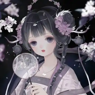 古风女生手绘头像