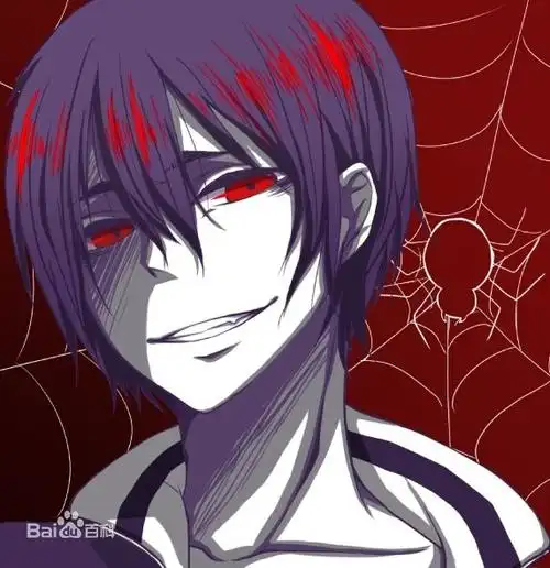 这个黑发红眼是哪部动漫人物,好多人用它做头像?求解!