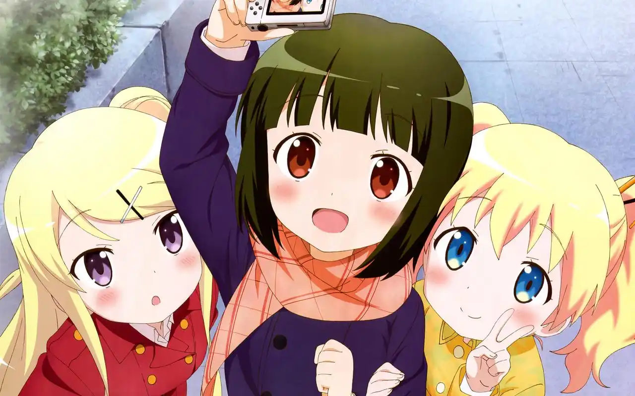 动漫《黄金拼图》可爱卡通高清桌面壁纸