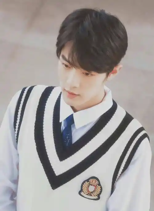 肖战和宋祖儿的校园合照实在养眼期待两人合作