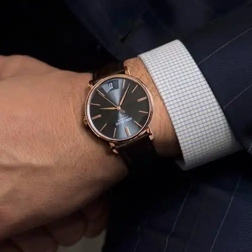 agelocer手表男士简约风石英表男纤薄商务男表视频