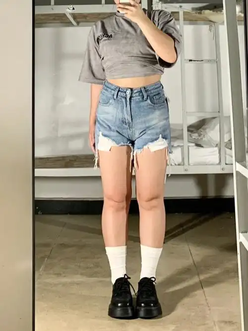 150cm110斤属于微胖妹妹的夏天