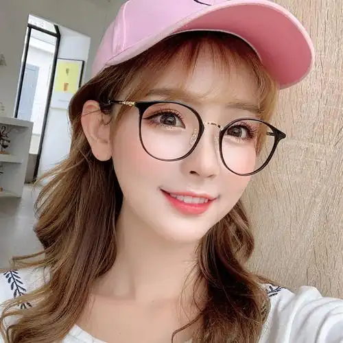 眼镜近视近视眼女韩版超轻镜框网红款可配有度数定制成品光学镜