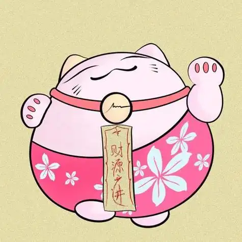 招财猫图片卡通 头像 卡通头像图片大全 -【爱个性】