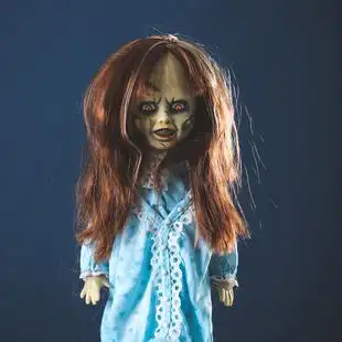 玩悦计划驱魔人电影周边鬼娃娃人偶模型关节丧尸手办另类布衣玩偶