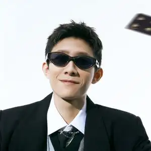 上野 the owner入戏default 张一山同款个性椭圆框潮流刀片太阳镜