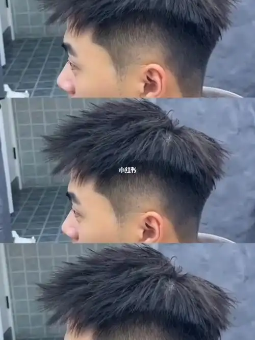 男生头发太硬难打理这款烫发完美解决