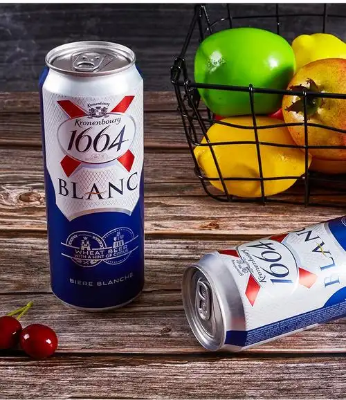 1664啤酒俄罗斯啤酒克伦堡kronenbourg1664白啤酒1664黄白各12听组合