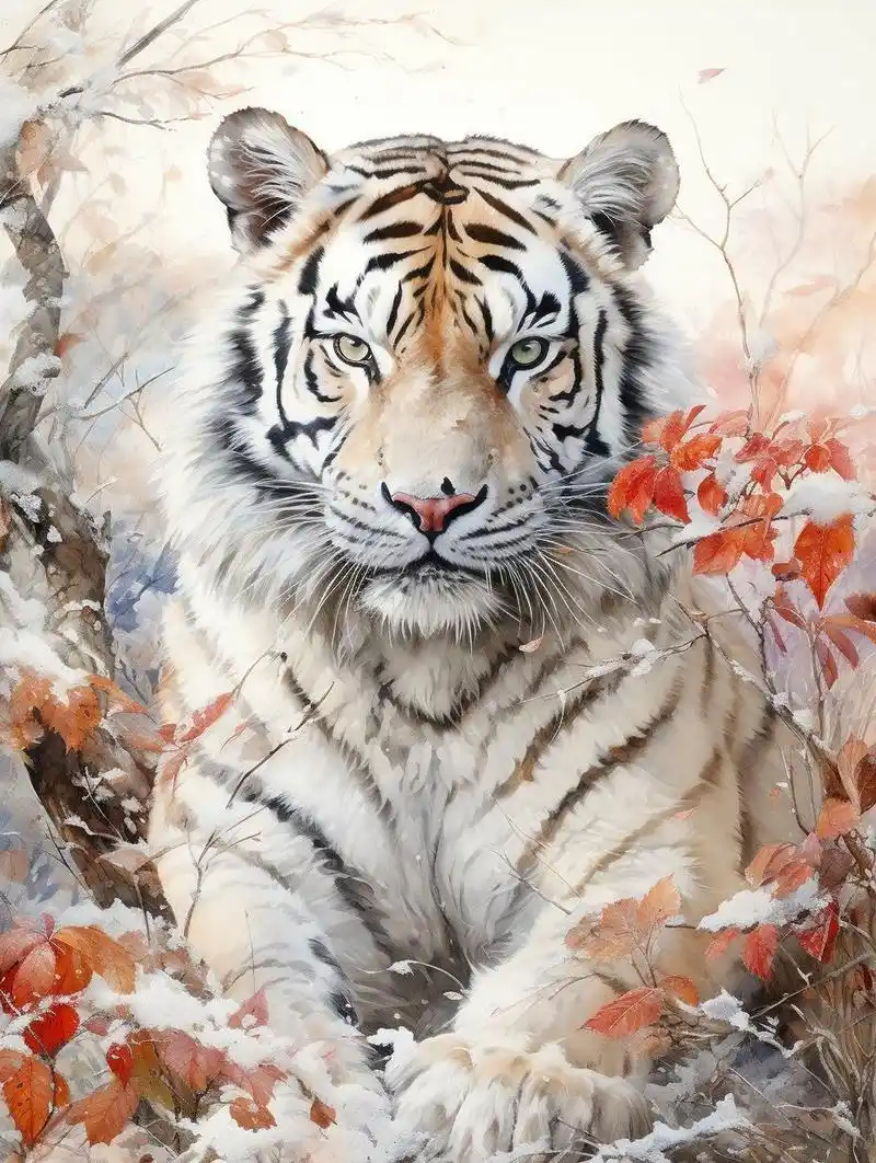 我们东北虎也很霸气,高清壁纸