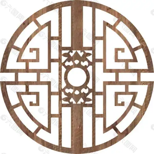 古风黄褐色窗户装饰图案设计元素素材免费下载(图片编号:9117403)-六