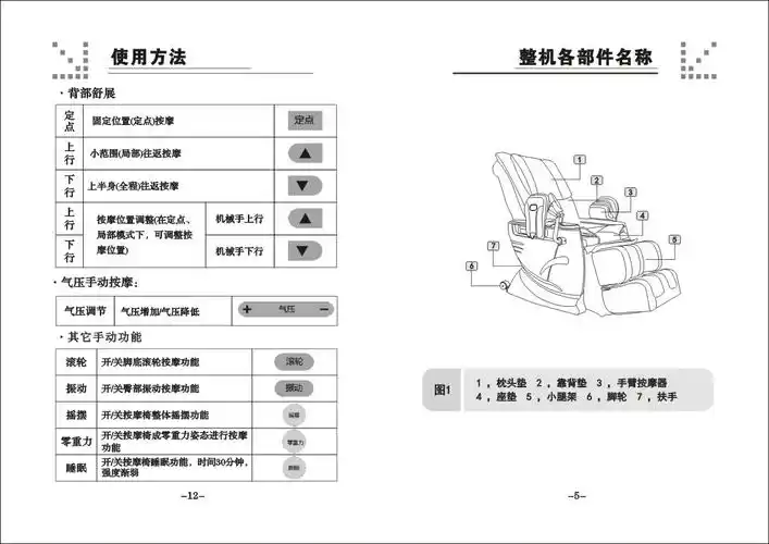 按摩椅说明书 中文(fn-07型)12-5