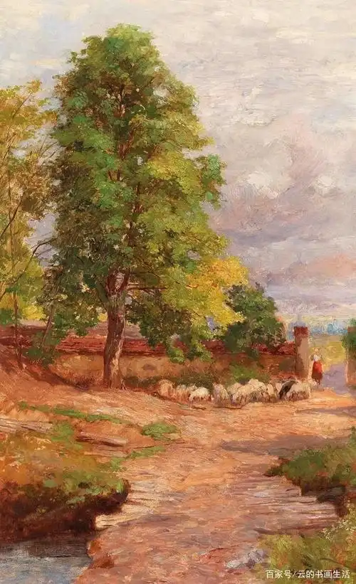 奥地利画家笔下美丽的风景油画!
