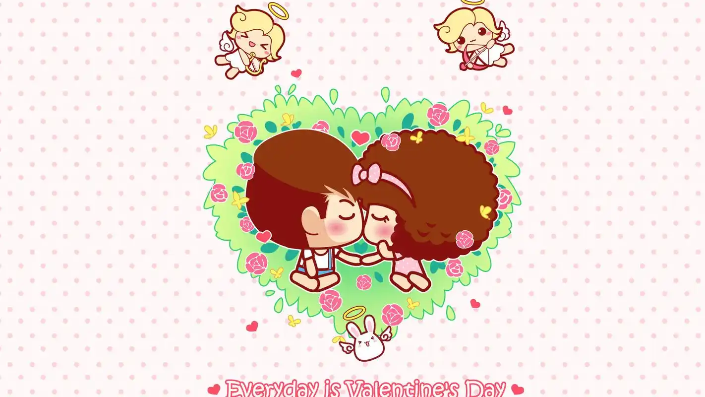 情人节摩丝摩丝创意卡通图片桌面壁纸