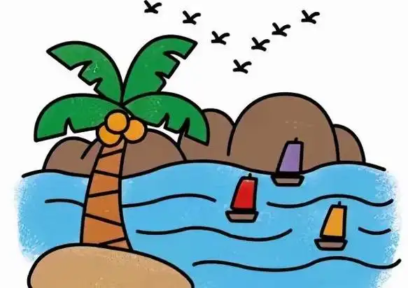 自然风景图片【自然风景图片简笔画】