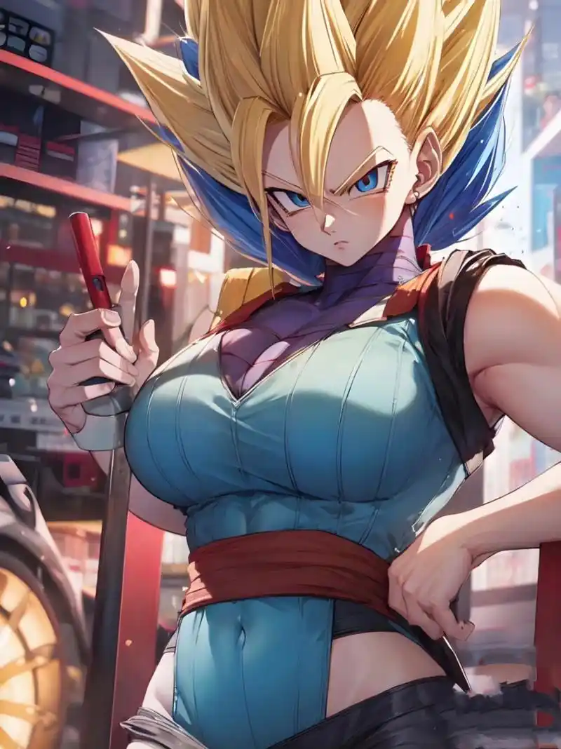 动漫壁纸# 来欣赏一下龙珠世界和名侦探柯南世界ai制造出来的美女