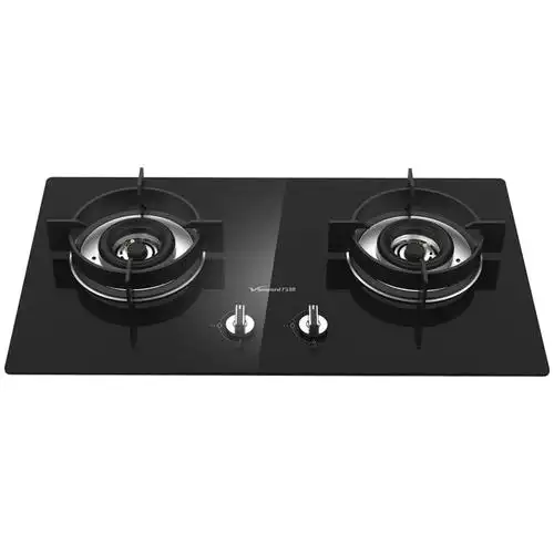 万和(vanward) jzy-cl06 黑色 钢化玻璃 多孔双喷直火