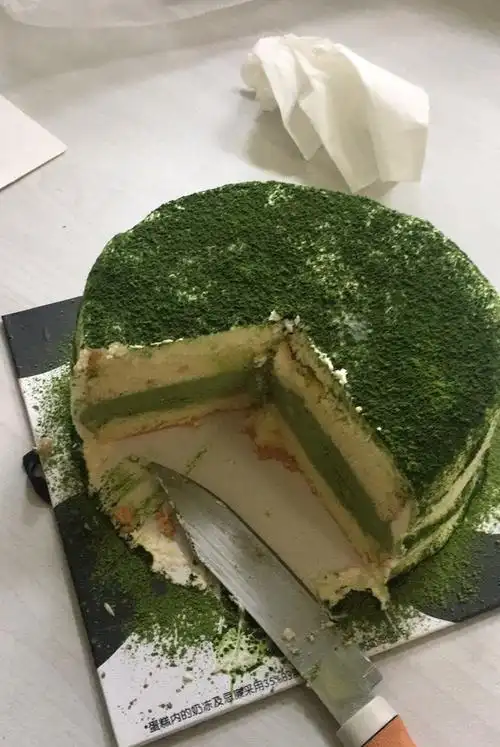 手机用户6918_iqua做的必胜客抹茶雪域蛋糕