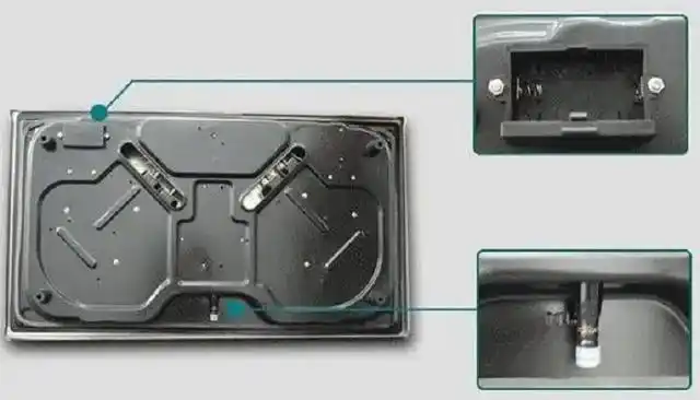 灶的电池箱,将炉子颠倒,这样就可以看到了,然后再将盖子掀开,把老式的