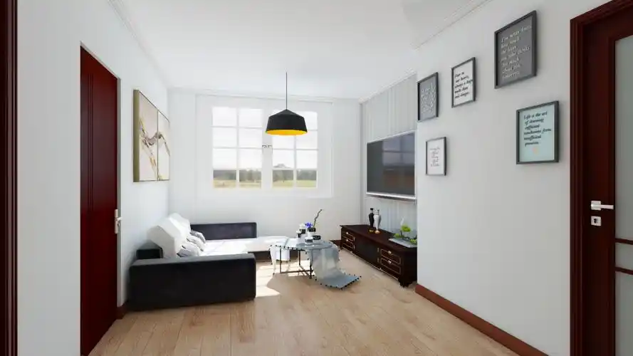 中式风格一室一厅装修设计效果图