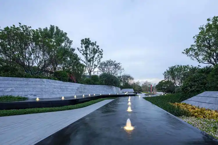 新城香悦公馆展示区居住区景观设计(图文)