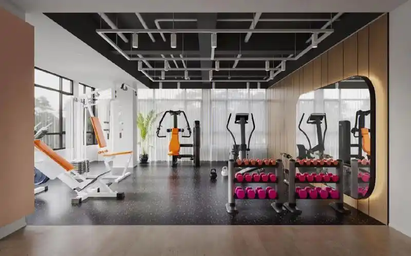 健身房单帧效果图