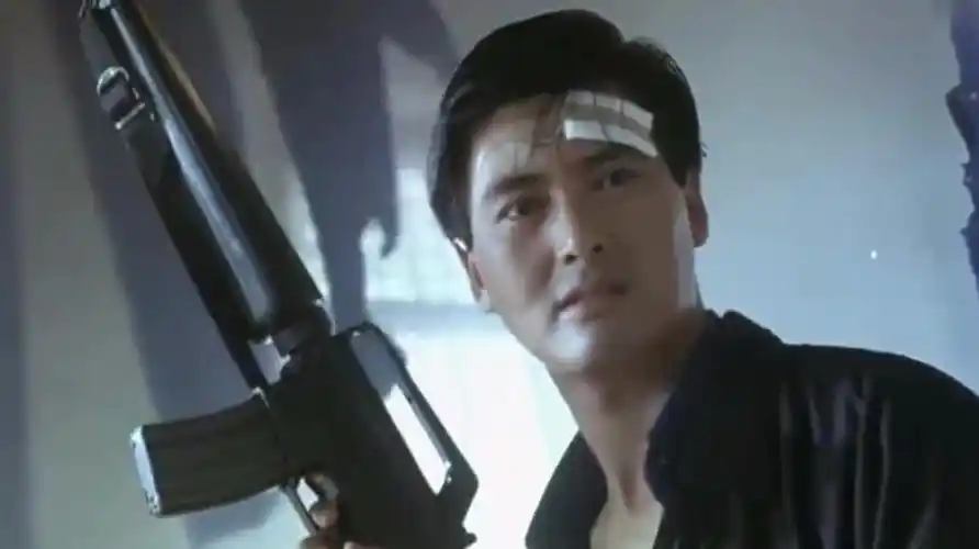 英雄本色3小马哥帅气登场与何长青决一死战为松叔报仇