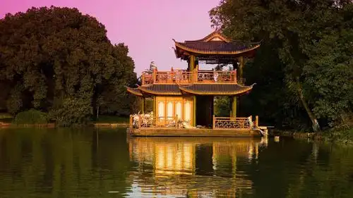 西湖美景高清电脑桌面主题壁纸下载