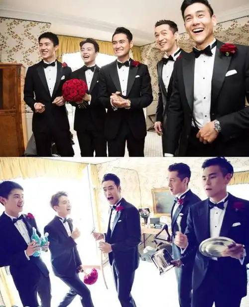 袁弘婚礼上,胡歌彭于晏到底有多疯狂?粉丝:三岁孩子都没他们皮