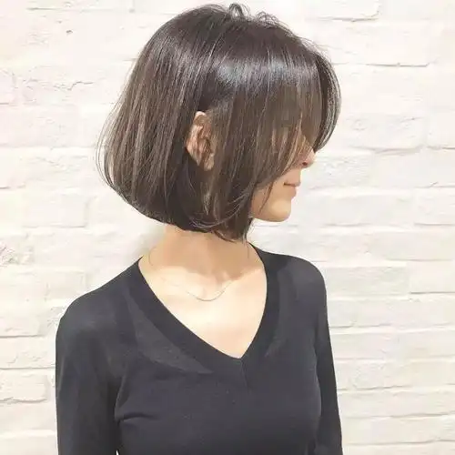 女生露耳短发都有哪些,短发图片,发型图片