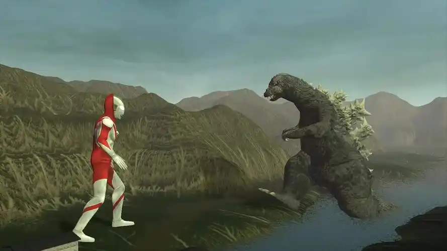 奇趣蛋奥特曼动漫 初代奥特曼vs怪兽哥斯拉 居然不敌