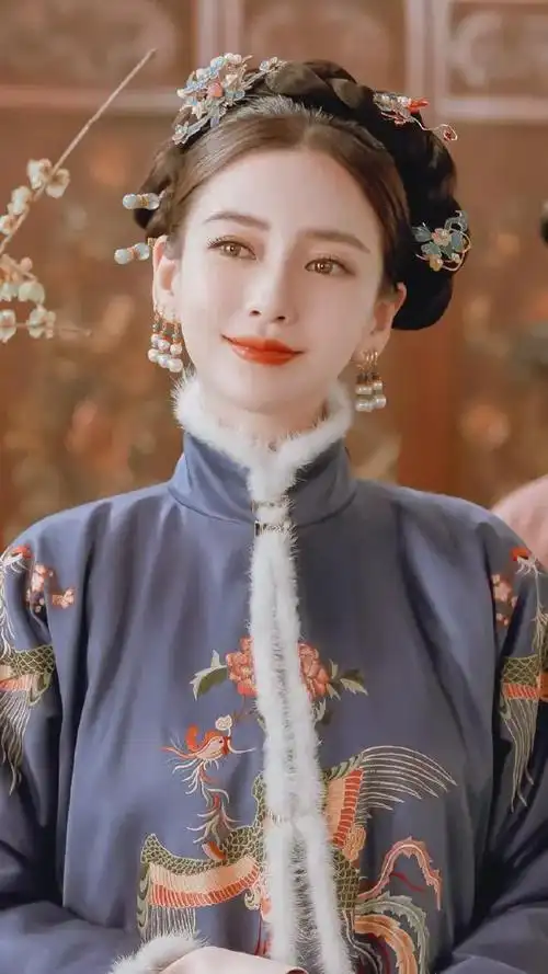 古典之美,杨颖演绎古风造型