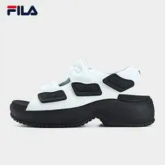 fila斐乐官方puff女鞋泡芙凉鞋厚底增高休闲运动鞋凉拖鞋子
