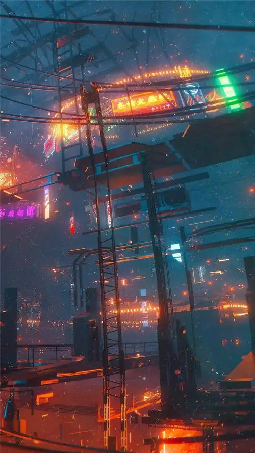 赛博朋克风格炫酷高清手机壁纸