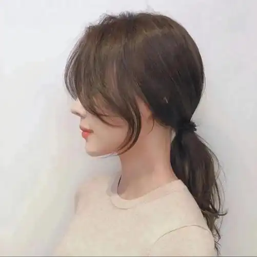 韩式修容发型,分享给你们不会出错的发型韩式刘海!