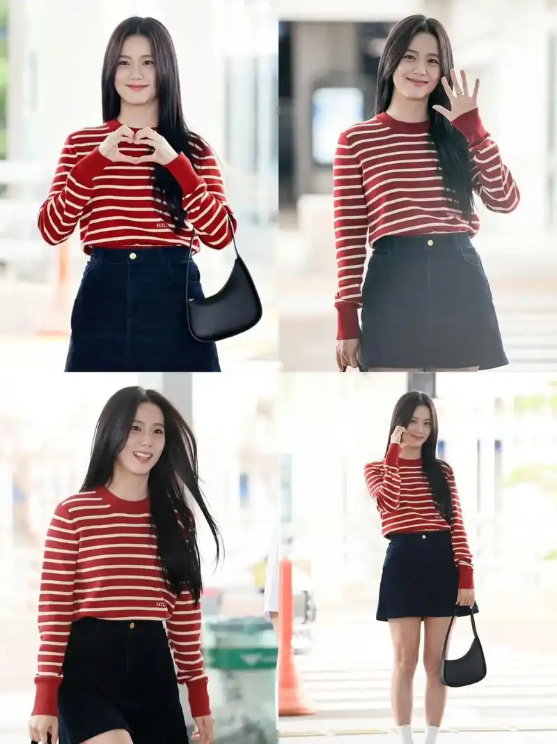 240907丨jisoo出发纽约时装秀01 #jisoo #金智秀