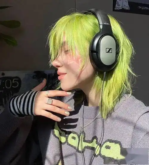 荧光绿你敢染吗