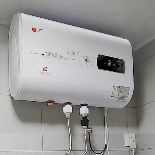 樱花树热水器电家用扁桶出租房储水式卫生间速热40506080l升超薄圆桶