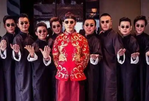 明星伴郎团:黄晓明的豪华,张若昀的"有水分",看到他的我沉默了_婚礼