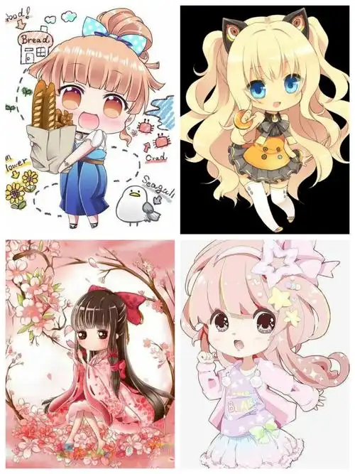 其它 可爱的动漫形象之q版造型 写美篇q版漫画在生活中的应用 绘画