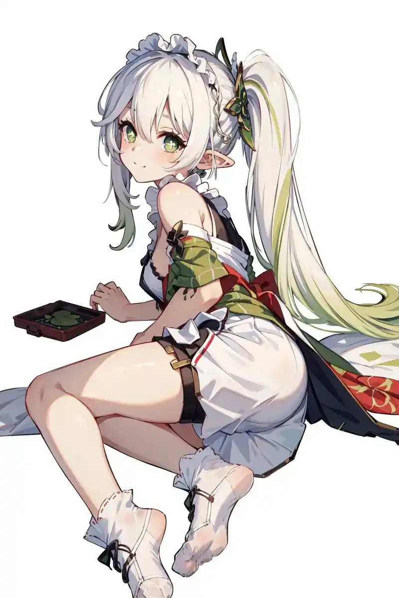 原神免抠人物素材图 | 草神纳西妲.需要高清无水印原图的,私 - 抖音